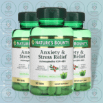Nature's Bounty Anxiety & Stress Relief with Ashwagandha KSM-66 - 600 mg - 90 Tablets in Bangladesh Image 02