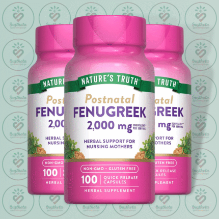Nature's Truth Postnatal Fenugreek – 2,000 mg – 100 Quick Release Capsules in Bangladesh Image 02