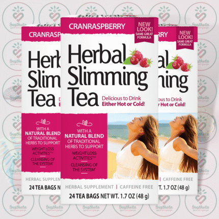 21st Century Herbal Slimming Tea - CranRaspberry - 24 Tea Bags in Bangladesh Image 02