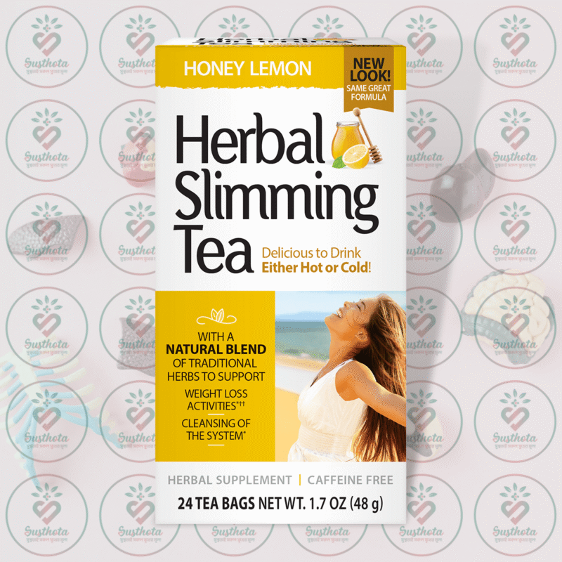21St Century Herbal Slimming Tea - Honey Lemon - 24 Tea Bags In Bangladesh Image 01