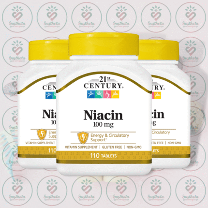 21st Century Niacin - 100 mg - 110 Tablets in Bangladesh Image 02