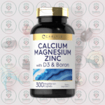 Carlyle Calcium Magnesium Zinc with D3 + Boron - 300 Vegetarian Caplets in Bangladesh Image 01