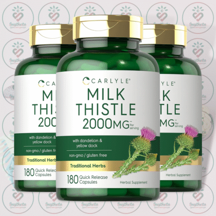 Carlyle Milk Thistle - 2000mg - 180 Capsules in Bangladesh Image 02