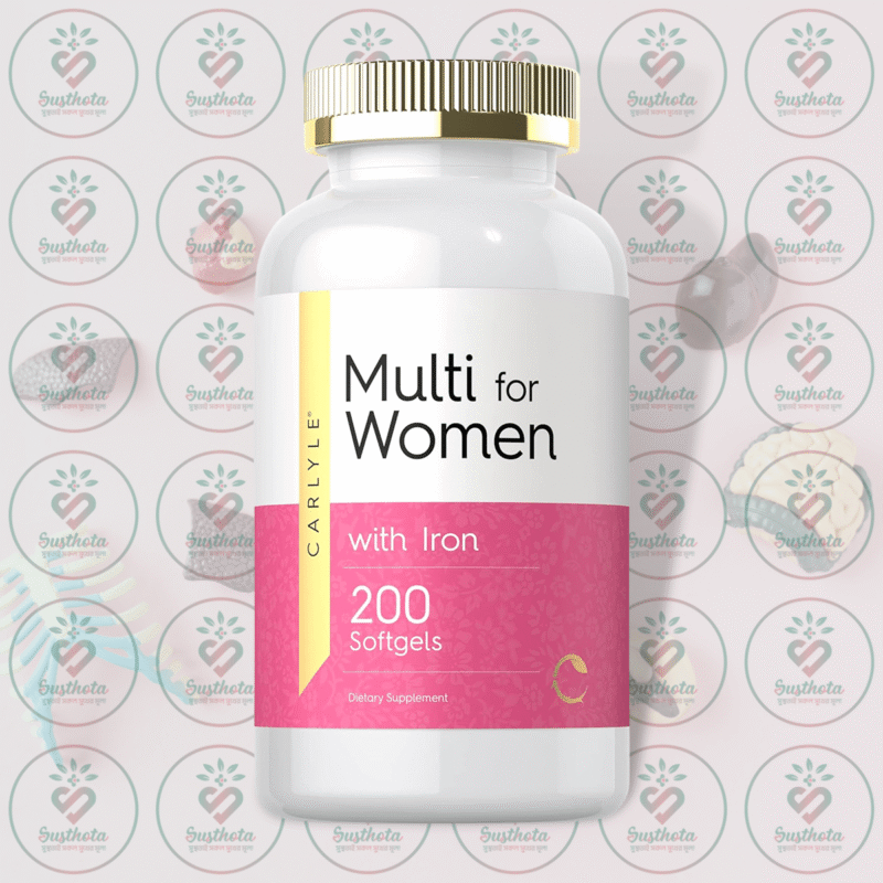 Carlyle Multi For Women With Iron - 200 Softgels In Bangladesh Image 01