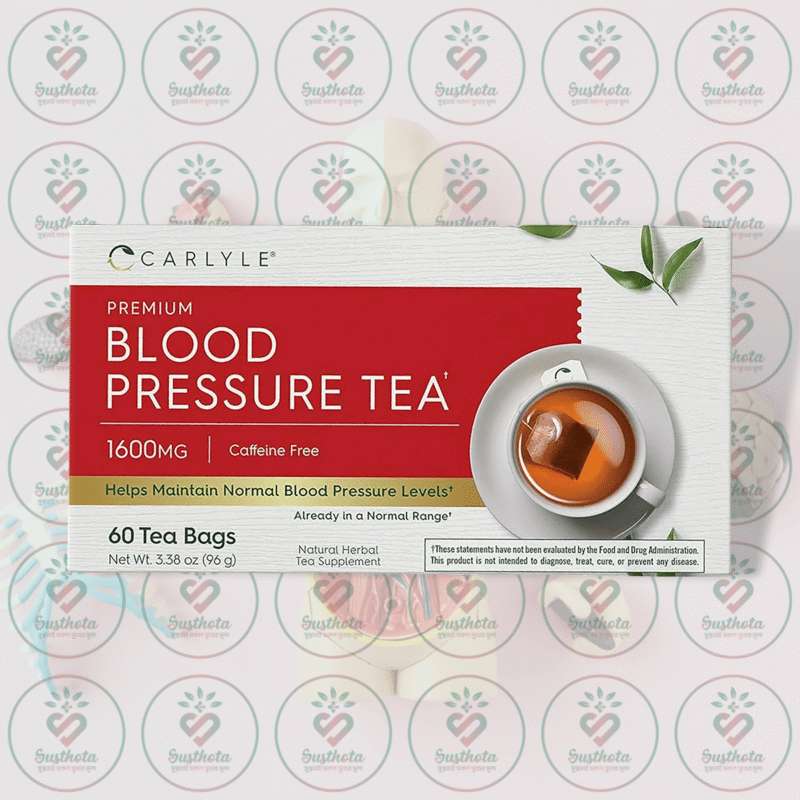 Carlyle Premium Blood Pressure Tea - 1600Mg - 60 Tea Bags In Bangladesh Image 01
