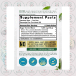 Carlyle Premium Sugar Control Tea - 1600mg - 60 Tea Bags in Bangladesh Supplement Facts