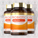 Carlyle Probiotic with Prebiotics & Postbiotics - 25 Billion CFU - 60 Vegetarian Capsules in Bangladesh Image 02