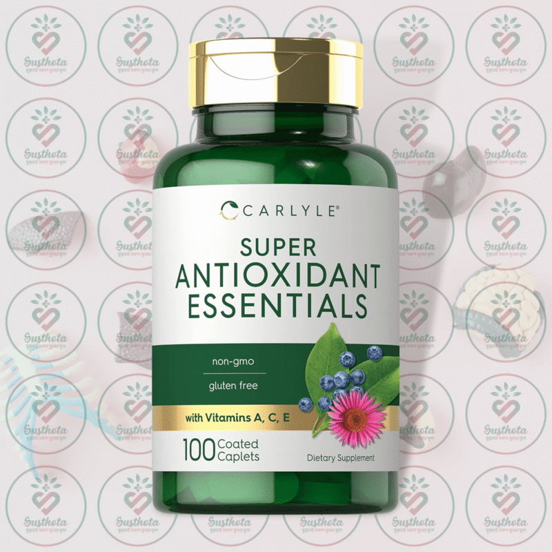 Carlyle Super Antioxidant Essentials - 100 Coated Caplets In Bangladesh Image 01