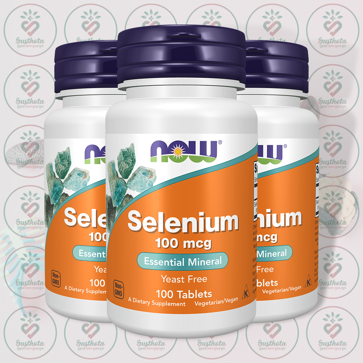 Now Selenium - 100 Mcg - 100 Tablets In Bangladesh Image 02 Now Selenium - 100 Mcg - 100 Tablets In Bangladesh Image 02