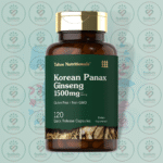 Tahoe Nutritionals Korean Panax Ginseng – 1500mg – 120 Quick Release Capsules in Bangladesh Image 01