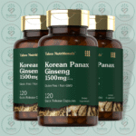 Tahoe Nutritionals Korean Panax Ginseng – 1500mg – 120 Quick Release Capsules in Bangladesh Image 02