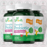 Carlyle Lil' Sprouts Chewable Probiotic – 6 Billion CFUs – 200 Chewable Tablets in Bangladesh Image 02