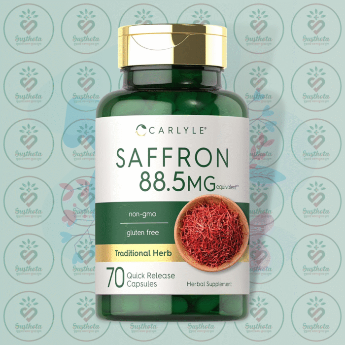 Carlyle Saffron Extract – 88.5Mg – 70 Quick Release Capsules In Bangladesh Image 01