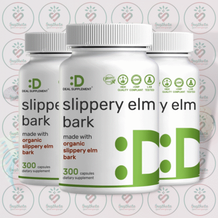 DEAL SUPPLEMENT Slippery Elm Bark – 400 mg – 300 Capsules in Bangladesh Image 02