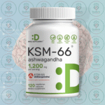 Deal Supplement KSM-66 Ashwagandha - 1200 mg - 120 Vegetarian Capsules in Bangladesh Image 01