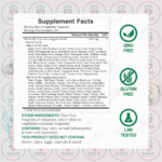 Deal Supplement Nature's Fruits & Veggies - 1000 mg - 240 Vegetarian Capsules in Bangladesh Supplement Facts