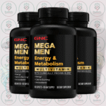 GNC Mega Men Energy & Metabolism Multivitamin - 180 Caplets in Bangladesh Image 02