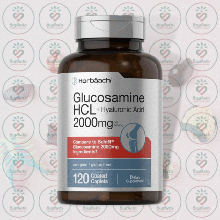 Horbäach Glucosamine HCL + Hyaluronic Acid - 2000mg - 120 Coated Caplets in Bangladesh Image 01