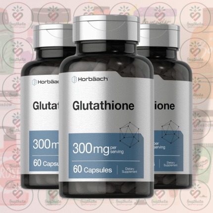 Horbäach Glutathione – 300 mg – 60 Capsules in Bangladesh Image 02