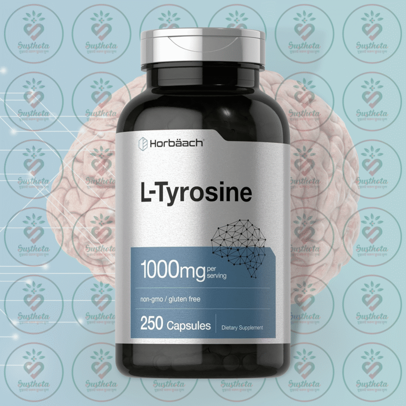 Horbäach L-Tyrosine - 1000Mg - 250 Capsules In Bangladesh Image 01