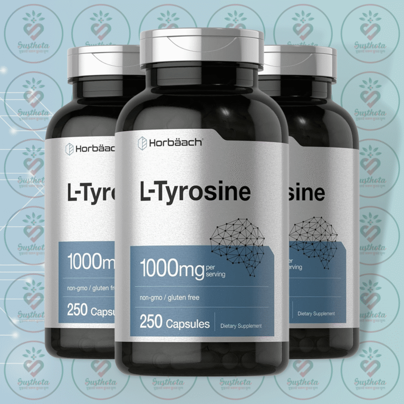 Horbäach L-Tyrosine - 1000Mg - 250 Capsules In Bangladesh Image 02