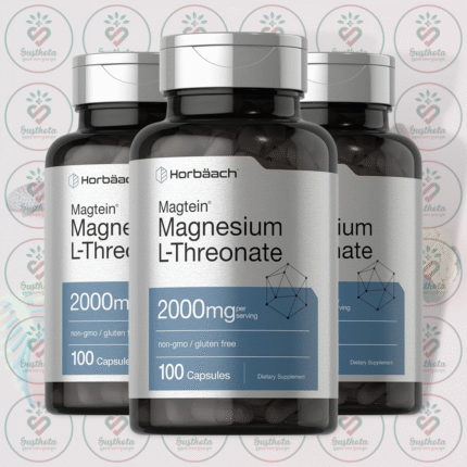 Horbäach Magtein Magnesium L-Threonate - 2000mg - 100 Capsules in Bangladesh Image 02