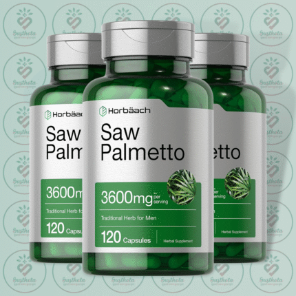 Horbäach Saw Palmetto – 3600mg – 120 Capsules in Bangladesh Image 02