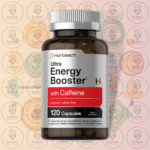 Horbäach Ultra Energy Booster with Caffeine - 100 mg - 120 Capsules in Bangladesh Image 01