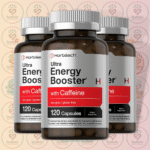 Horbäach Ultra Energy Booster with Caffeine - 100 mg - 120 Capsules in Bangladesh Image 02