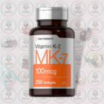 Horbäach Vitamin K-2 MK-7 – 100 mcg – 250 Softgels in Bangladesh Image 01