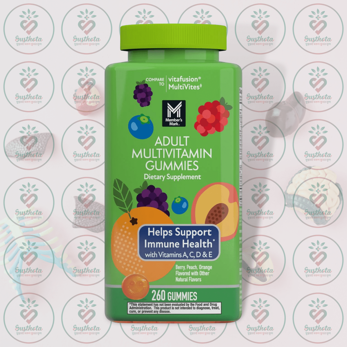 Member's Mark Adult Multivitamin Gummies – 260 Gummies In Bangladesh Image 01 Member's Mark Adult Multivitamin Gummies – 260 Gummies In Bangladesh Image 01