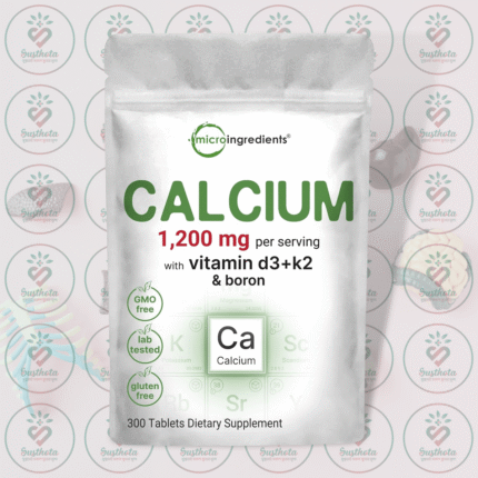Micro Ingredients Calcium – 1200 mg – 300 Tablets in Bangladesh Image 01