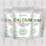 Micro Ingredients Calcium – 1200 mg – 300 Tablets in Bangladesh Image 02