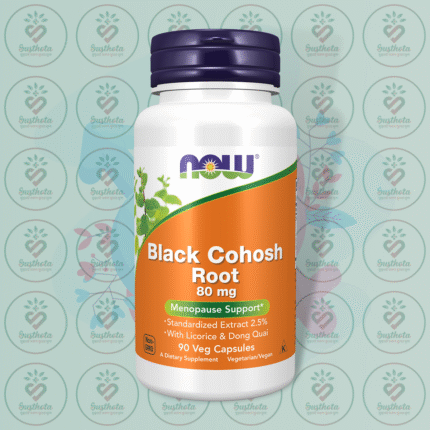 NOW Black Cohosh Root – 80 mg – 90 Veg Capsules in Bangladesh Image 01