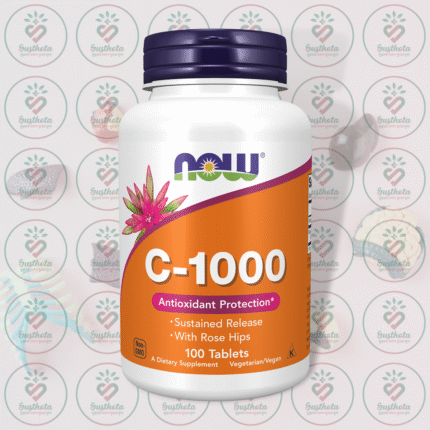 NOW C-1000 Sustained Release with Rose Hips - 1000 mg - 100 Tablets in Bangladesh Image 01