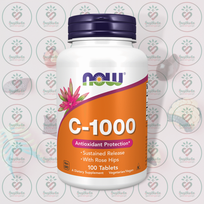 Now C-1000 Sustained Release With Rose Hips - 1000 Mg - 100 Tablets In Bangladesh Image 01