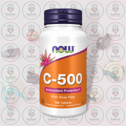 NOW C-500 with Rose Hips – 500 mg – 100 Tablets in Bangladesh Image 01