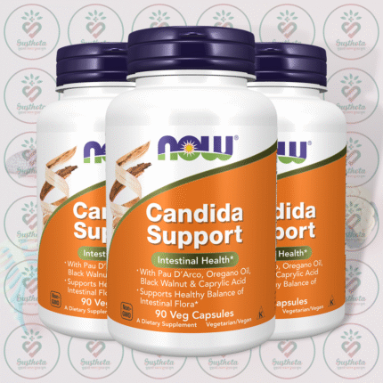 NOW Candida Support - 90 Veg Capsules in Bangladesh Image 02