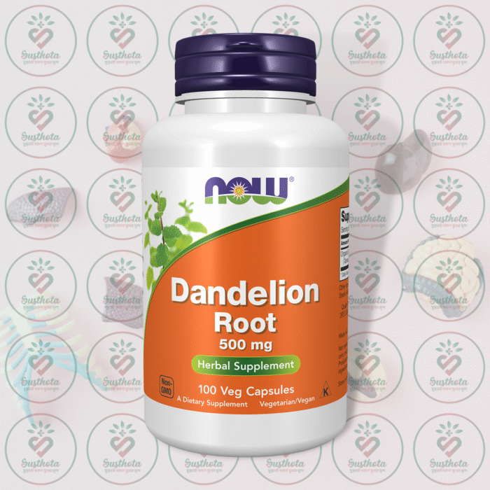 Now Dandelion Root – 500 Mg – 100 Veg Capsules In Bangladesh Image 01