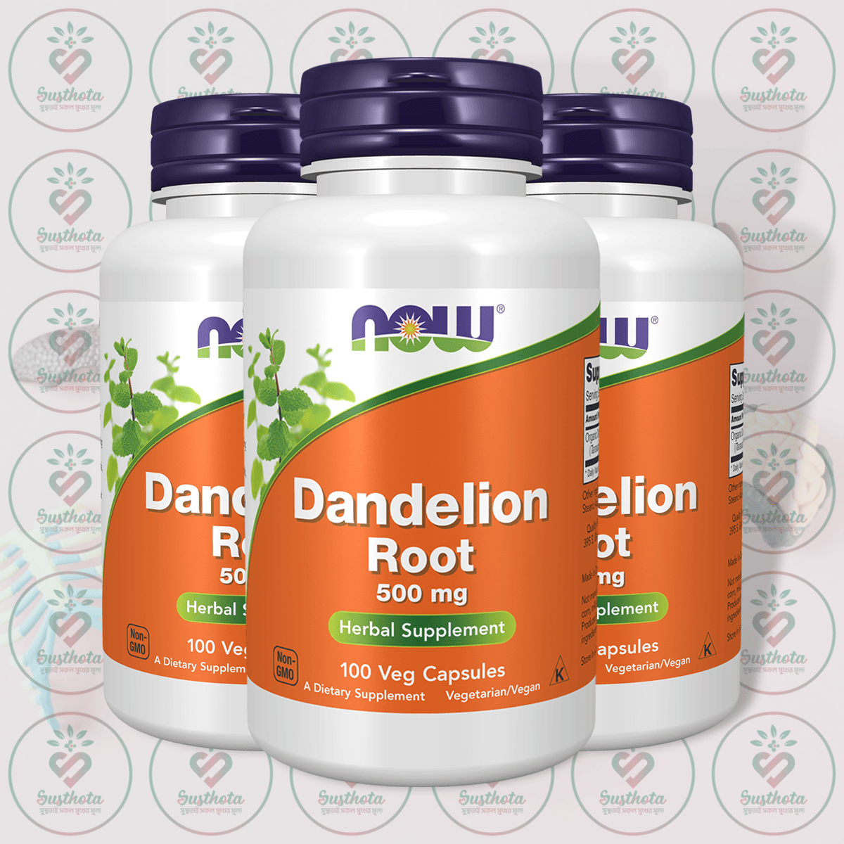 Now Dandelion Root – 500 Mg – 100 Veg Capsules In Bangladesh Image 02 Now Dandelion Root – 500 Mg – 100 Veg Capsules In Bangladesh Image 02