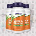 NOW Detox & Cleanse - Liver & Kidney Support - 90 Capsules in Bangladesh Image 02