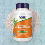 NOW Double Strength Ginkgo Biloba – 120 mg – 100 Veg Capsules in Bangladesh Image 01