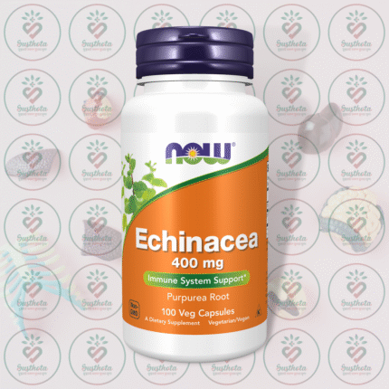 NOW Echinacea – 400 mg – 100 Veg Capsules in Bangladesh Image 01