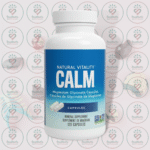 Natural Vitality CALM Magnesium Glycinate - 325 mg - 120 Capsules in Bangladesh Image 01