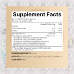 NatureBell Instant Colostrum with Probiotics - 1000 mg - 340g Powder in Bangladesh Supplement Facts