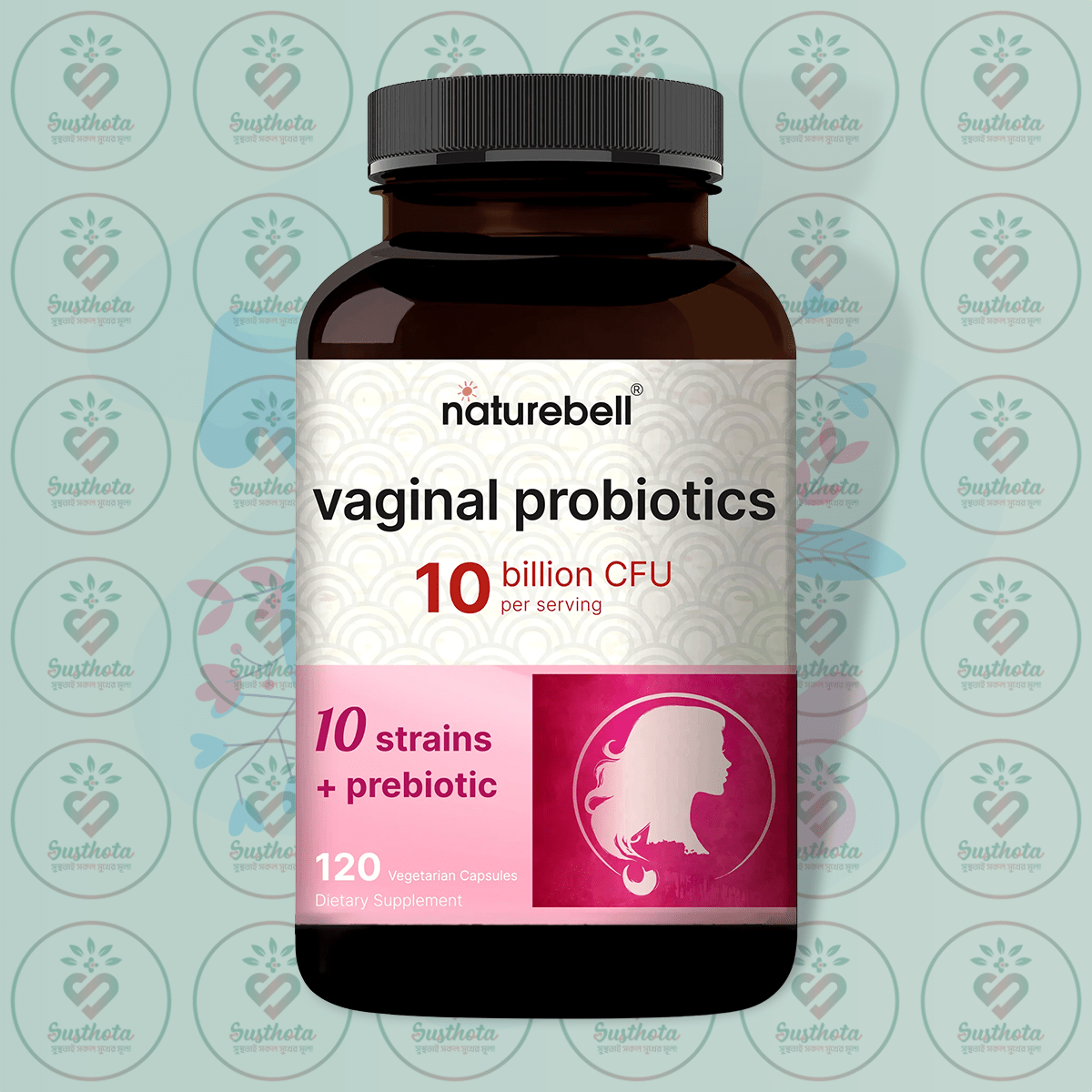 Naturebell Vaginal Probiotics – 10 Billion Cfu – 120 Vegetarian Capsules In Bangladesh Image 01 Naturebell Vaginal Probiotics – 10 Billion Cfu – 120 Vegetarian Capsules In Bangladesh Image 01