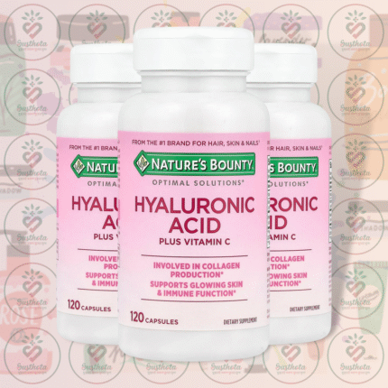 Nature's Bounty Hyaluronic Acid Plus Vitamin C – 120 Capsules in Bangladesh Image 02