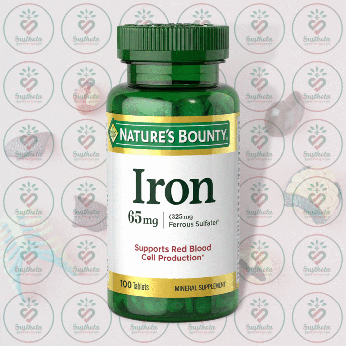 Nature'S Bounty Iron - 65 Mg - 100 Tablets In Bangladesh Image 01