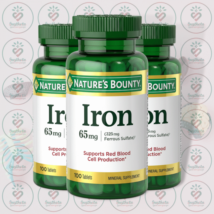 Nature'S Bounty Iron - 65 Mg - 100 Tablets In Bangladesh Image 02