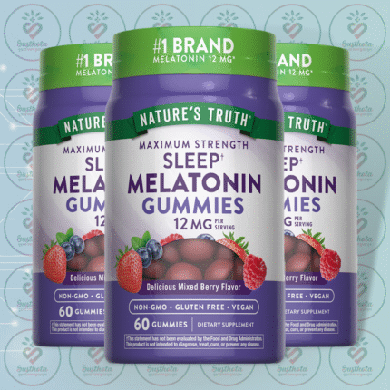 Nature's Truth Maximum Strength Sleep Melatonin Gummies - 12 mg - 60 Gummies in Bangladesh Image 02
